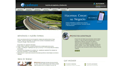 Desktop Screenshot of cadmax.es