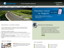 Tablet Screenshot of cadmax.es